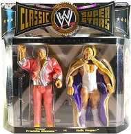 WWE WWF Jakks Classic Superstars Series 2 Pack Limited Edition: Classy Freddie Blassie vs. Hulk Hogan - Wrestling Action Figures