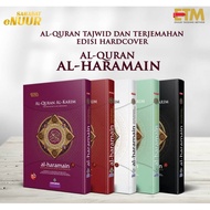 Al-Quran Al-Haramain Saiz A4 , B5 dan A5 (Non-Tagging) /AlQuran Terjemahan Quran Tafsir Tajwid Berwa