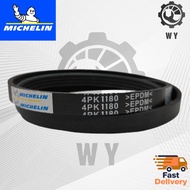 *4PK1180* MICHELIN Fan Belt Perodua Myvi ICON D20N 1.5 2017