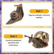 [r3jylk02.vn] 2Pcs Snail Decor Outdoor Pond Garden Snail Solid Snail Ornaments with Decor Effect the