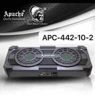 APACHE Dual Double 10” Inch Subwoofer With Built In Amplifier For 4X4 4 X 4 Pickup Truck Vehicle