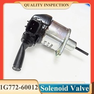 12V Fuel Shutdown Solenoid Valve 1G772-60014 1G772-60012 1G772-60010 for Engine V2607 V3300 V3600 KX