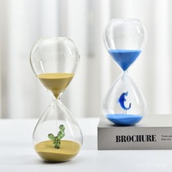 Hourglass Home Decor Minute Craft Animal Creative Glass Christmas Timer Shape30 OSBE