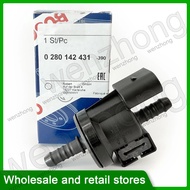 06E 906 517 06E906517A 0280142431 Solenoid Valve Fuel For Vapor Canister Purge For A3 A4 A6 Q7 A8 Fo