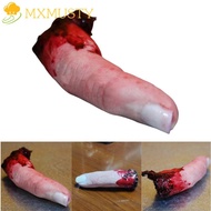 MXMUSTY Severed Finger Prop, Realistic Design Bloody Effect Bloody Finger Prop, Prank Prop Artificia