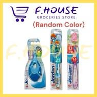 JORDAN Children Soft Toothbrush (Random Color)0-2Y / 3-5Y/6-9Y (1’s)