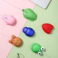 Zoo Style Wired Mouse-Hello Kitty Cat Head - Dolphin Wired Mouse - Rabbit Wired Mouse - Panda Wired 
