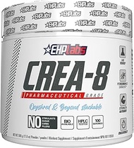 EHP Labs CREA-8 Creatine Monohydrate Powder - Creatine Powder for Building Lean Muscle Mass, Improve