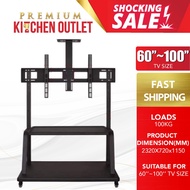 Universal 37''~100'' Flat Screen Tv Stand | Fixed Mount For Plasma/LCD TVs | VMST2100 | VMST1800 | V