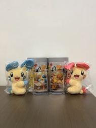 蹭蹭臉頰 寶可夢 pokemon 正電拍拍 負電拍拍 公仔