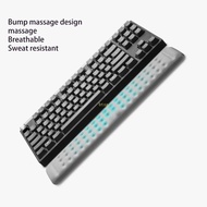 BT Keyboard and Mouse Pad Hand Wrist Rest Pad Memory Foam Keyboard Tray for Mechanical Gaming Keyboard L for M S size