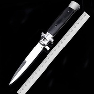มีดพับสวิสแท้ มีดพับเล็กคมๆ มีดพก มีดตัดทุเรียน มีดพกพา มีดพกสวยๆ Folding Knife มีดพับด้ามไม้ มี2สีใ