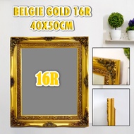 Belgian Gold 16R Wood Carved Photo Frame 40x50cm.