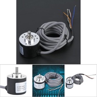 5-26V DC เข้ารหัสโรตารีที่เพิ่มขึ้น E6B2-CWZ6C 38มม. เส้นผ่าศูนย์กลาง NPN เอาท์พุทแบบ Open-Collector