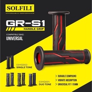 RUBBER HANDLE GRIP SOLFILI GR-S1 Handle Grip UNIVERSAL Y16 Y15 LC135 FZ RS150 RSX WAVE DASH LAGENDA 