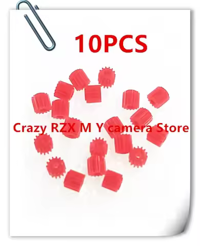 10pcs For Nikon D3100 D3200 D5100 D5200 lens gear Shutter motor gear disassembly parts camera mainte