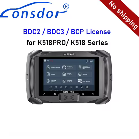 (Online Activation ) Lonsdor BDC2 BDC3 BCP License Authorization for K518PRO K518 Series machine