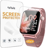 Screen Protector Compatible with BANLVS Smartwatch G39 1.85 Inch (6 Pieces) HD Flexible TPU Film Com