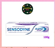 ลดเสียว 1 นาที Sensodyne Rapid Action เซ็นโซดายน์ แรพพิด แอคชั่น 100 กรัม