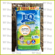 ✪ ✿ 🅿 EQ DIAPER Pants LARGE (40 PCS PER PACK)