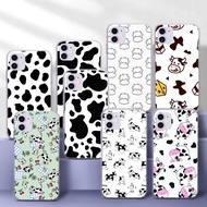 for Infinix Smart 6 X6511B Zero 8 X687 8i X NEO X Pro Hot 20i 20 TPU soft Case T94 cow cartoon pattern