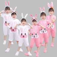 New Style Children's Animal Costume Bunny Costume Toddler Bunny Costume Long Short Bunny Dance Costu