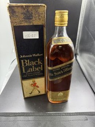70年代 約翰走路（Johnnie Walker）的黑牌調和蘇格蘭威士忌 B36-B3