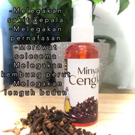 MINYAK CENGKIH TOK E /terseliuh, sakit sendi & urat, buang angin, bengkak, kebas kaki dan tangan