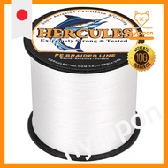 HERCULES PE Line Fishing Line 4-Strand 15 Colors Fishing Line Long Cast PE X4 Line Strong Power High