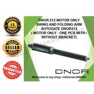 DNOR 212 MOTOR ONLY SWING AND FOLDING ARM AUTOGATE DNOR212 ( MOTOR ONLY - ONE PCS WITH / WITHOUT BRACKET)