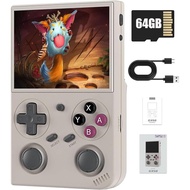 G350 Retro Handheld Game Console RK3326 Portable Console 640*480 3.5inch IPS Screen Linux System 320