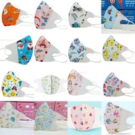 *fast shipping*Kids mask 3D Disposable 3 Ply Face Mask Cantoon Mask 0 - 12 YEARS