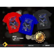 T Shirt Premium 125 ZR Yamaha Biru GP
