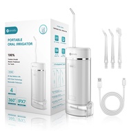 Ready stock🇲🇾Airuidu CF500 Water Flosser 160ML Oral Irrigator Retractable Dental Air Floss Teeth 4 M