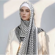 Keffiyeh hihab Chiffon Print