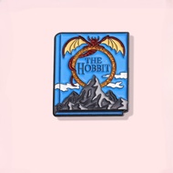 Cartoon Hobbit Tolkien Novel Enamel Pin Book Enamel Brooch Souvenir Metal Badge for Friends