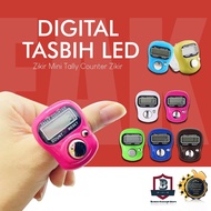 Ready Stock Digital Tasbih LED Zikir Mini Tally Counter Zikir Alquran Tasbih Quran Tasbih Digital Do