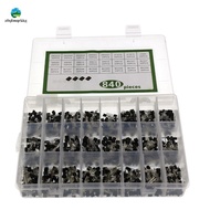 840Pcs/Set 24Values TO-92 Transistor BC547 BC327 BC337 2N2222 3904 PNP/NPN Transistors Set Electroni