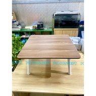 LARGE SIZE 60x60cm square table with folding legs - Dining table - Soffa table - Tea table - Study t