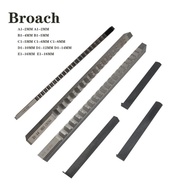 1PC 2/3/4/5/6/8/10/12/14/16/18mm A1/B1/C1/D1/E1 Type Push Type Keyway Broaches HSS Keyway Tools for 