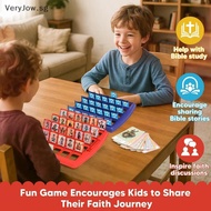 [VeryJow] Bible Who I Am Board Games For Kids | 24 Holy Bible Characters With Life Story & Verse Car