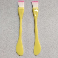 Gratis Ongkir - Kuas Masker Wajah 2 In 1 / Spatula 2 in 1 / Mask Brush / Brushes / Kuas Masker Bulu