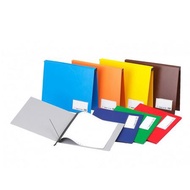 EMI A4 PVC Flexible Computer File/Document File 295mm x 255mm L800 -Green/ Orange/ Red/ Black/ Blue/