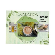 FOUNDATION CT ONE BEAUTY SPF 50  FULL COVERAGE,TIDAK BERMINYAK,TIDAK MELEKIT