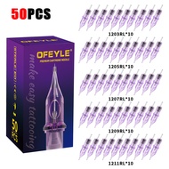 OFEYLE RL RM RS M1 Rotary Tattoo Machine Disposable Permanent Tattoo Needle Cartridge Needle 20 pcs 