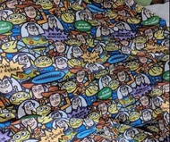 正版反斗奇兵背景布 100x200cm 🫱 議價者加$10‼️不包郵‼️✅ 可以做檯布、床單，或改成窗簾、枕頭套等 toy story fabric background cloth