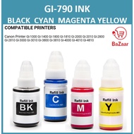 [Compatible] Canon Bottle Ink GI-890 GI-790 GI890 GI790 for Canon Pixma GI-1000 GI-1400 GI-1800 GI-1