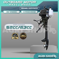 Agrishop MKPOWER Outboard Motor MK52/MK63 [52cc/63cc]: High-Performance Marine Engine for Reliable B