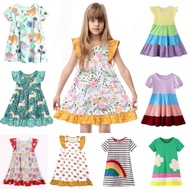Girls' Dress with Sleeves \Short Hileelang Gold Treasure (2y 3y 4y 5y 6y 7y 8y)_NLC