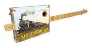 "The Southbound Katy" 3-string Acoustic-Electric Cigar Box Guitar - Featuring a Vintage Railroad...